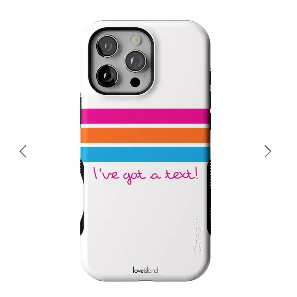 Love Island "I've Got A Text" iPhone 16 Pro Max Bold Flex Mag Safe Case NEW!